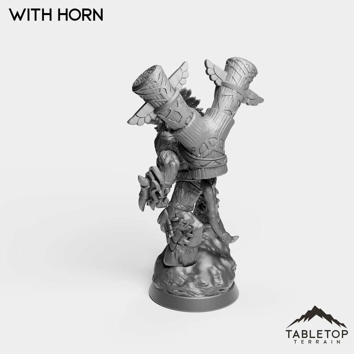 Tabletop Terrain Miniature Minotaur Leader