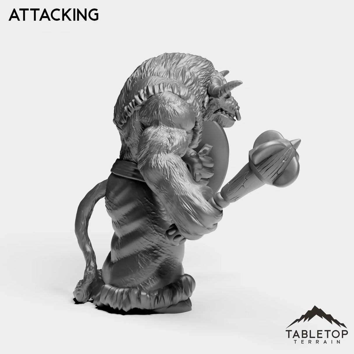 Tabletop Terrain Miniature Minotaur Shaman Starter