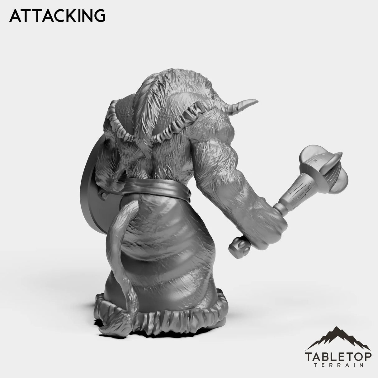 Tabletop Terrain Miniature Minotaur Shaman Starter