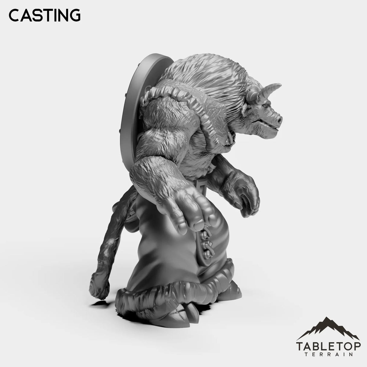 Tabletop Terrain Miniature Minotaur Shaman Starter