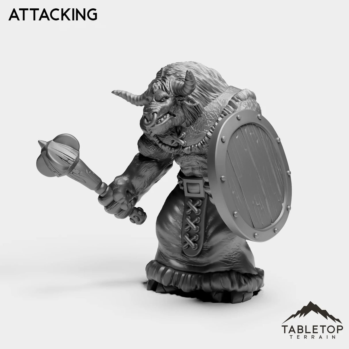 Tabletop Terrain Miniature Minotaur Shaman Starter