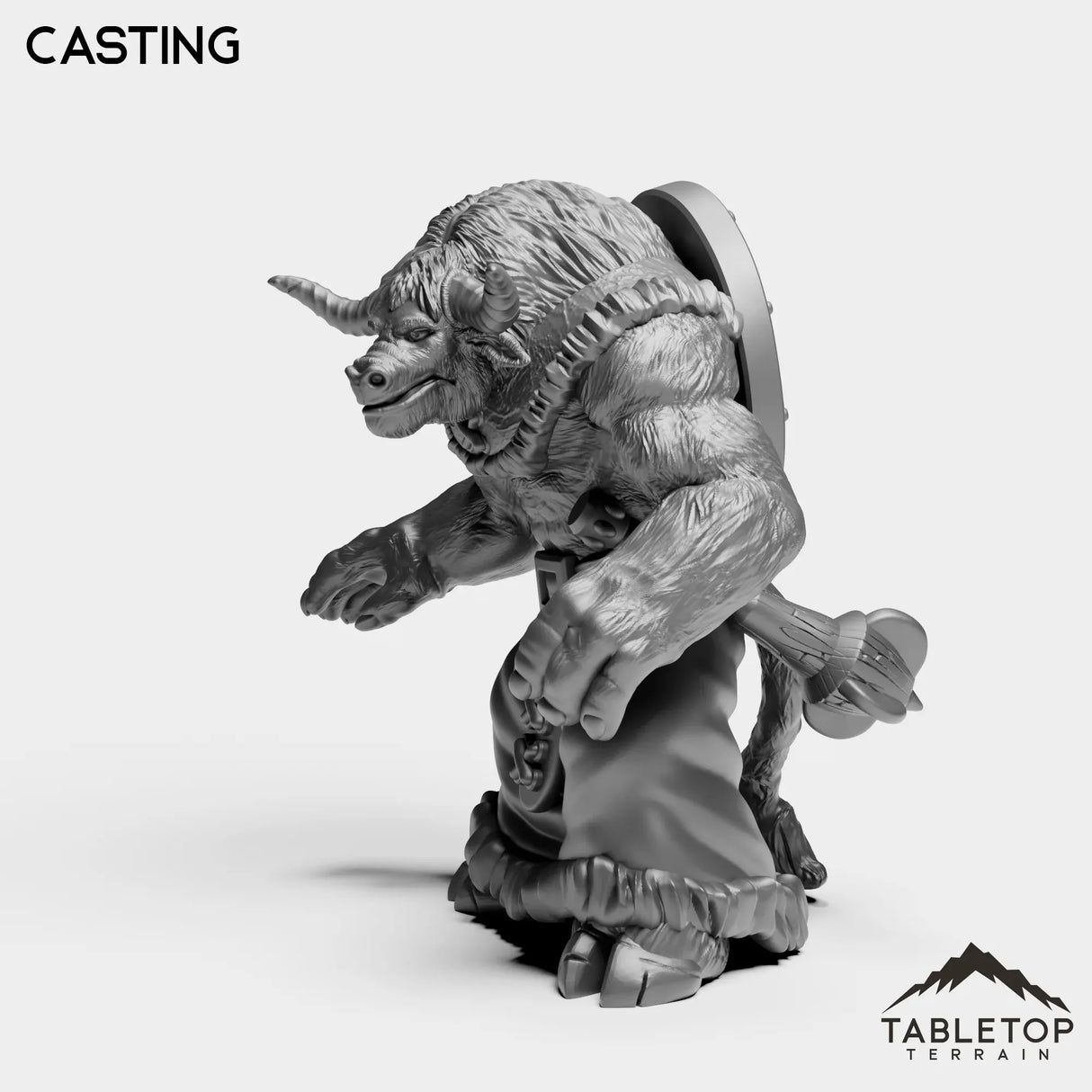 Tabletop Terrain Miniature Minotaur Shaman Starter