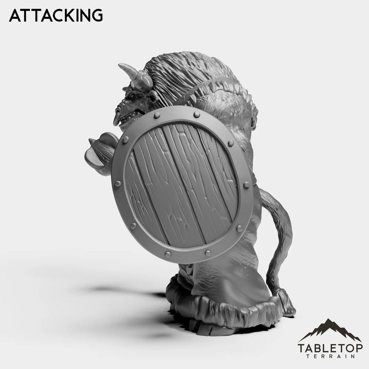 Tabletop Terrain Miniature Minotaur Shaman Starter