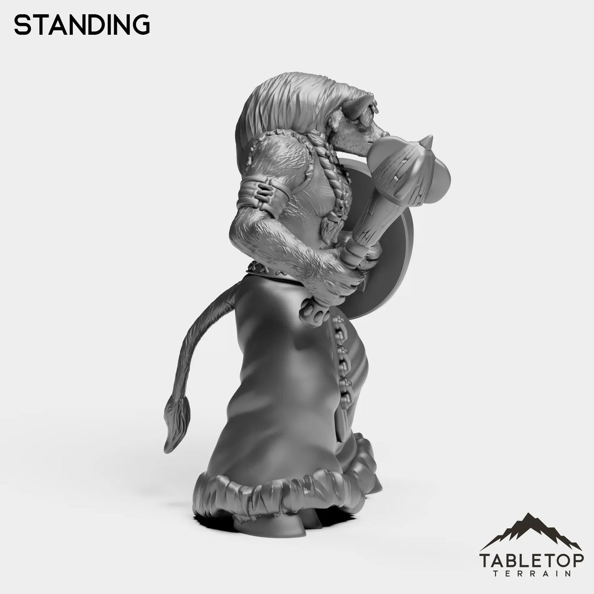Tabletop Terrain Miniature Minotaur Shaman Starter Female