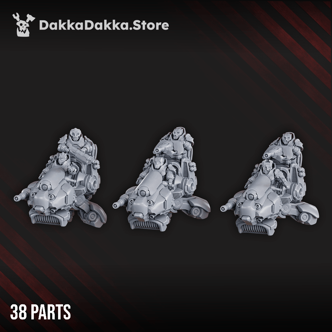 Tabletop Terrain Miniature "Mithril Blade" Riders Squad
