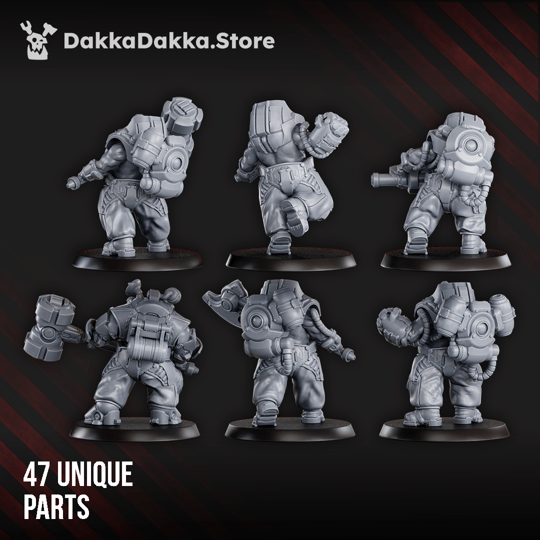 Tabletop Terrain Miniature Mithrilclad Sentinels