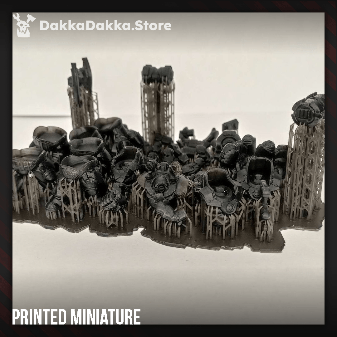 Tabletop Terrain Miniature Mithrilclad Sentinels