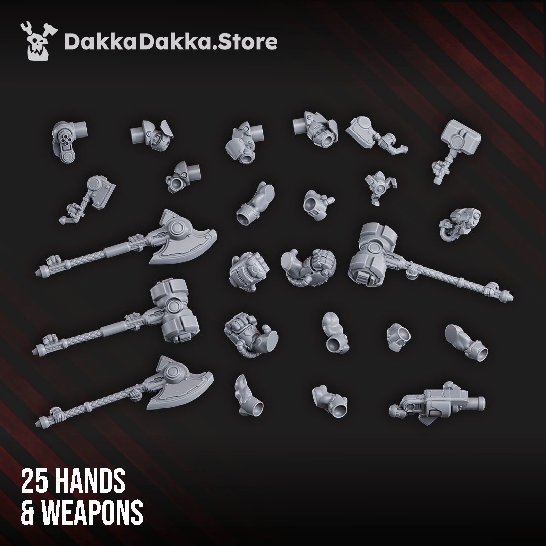 Tabletop Terrain Miniature Mithrilclad Sentinels