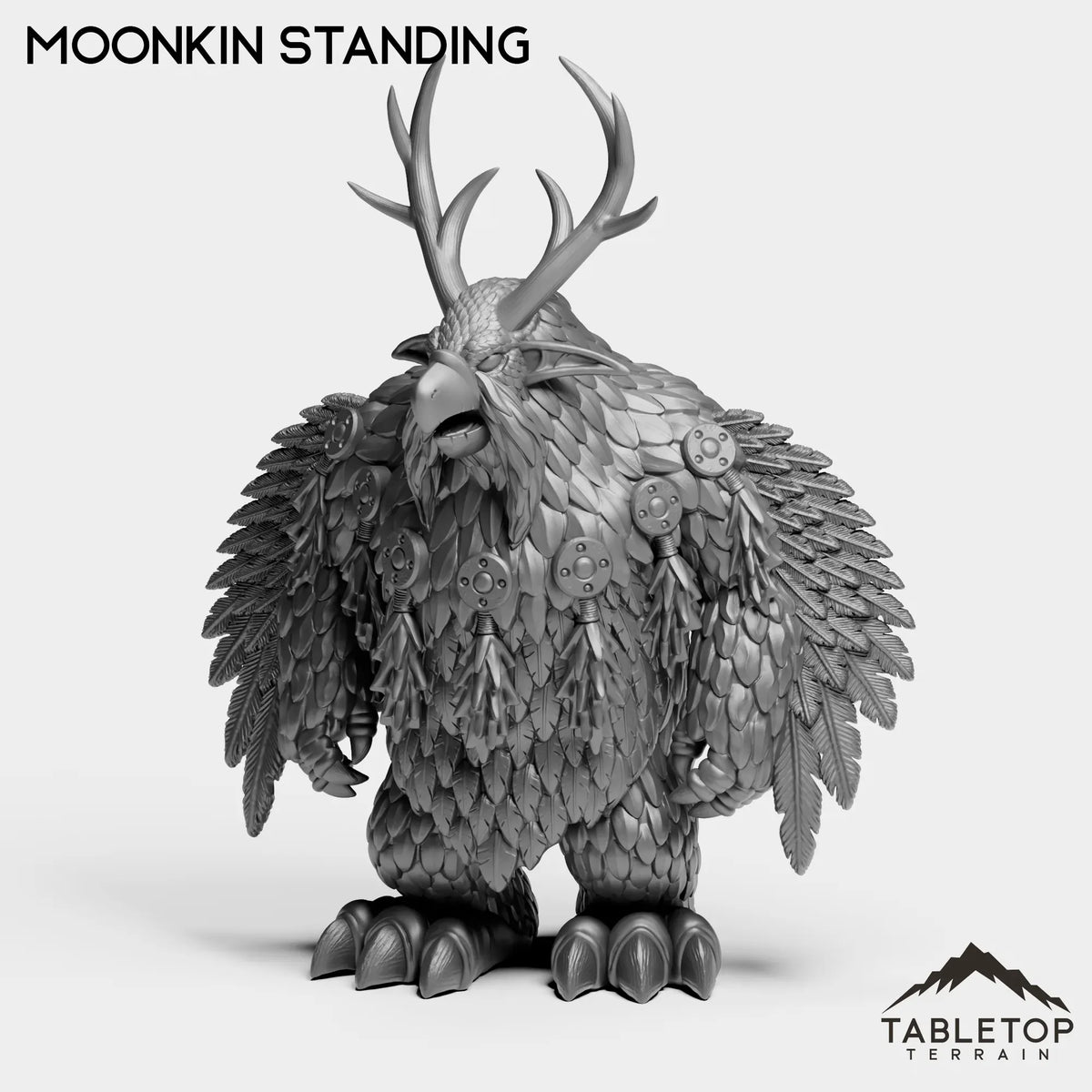 Tabletop Terrain Miniature Moonkin Standing Elf Druid Forms