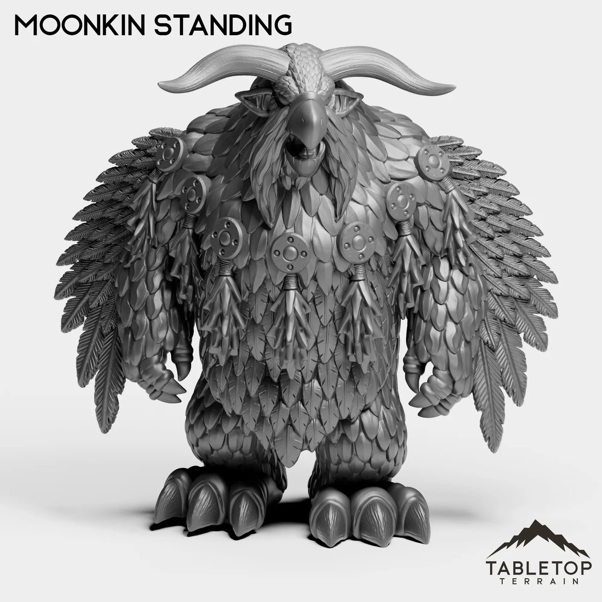 Tabletop Terrain Miniature Moonkin Standing Troll Druid Forms