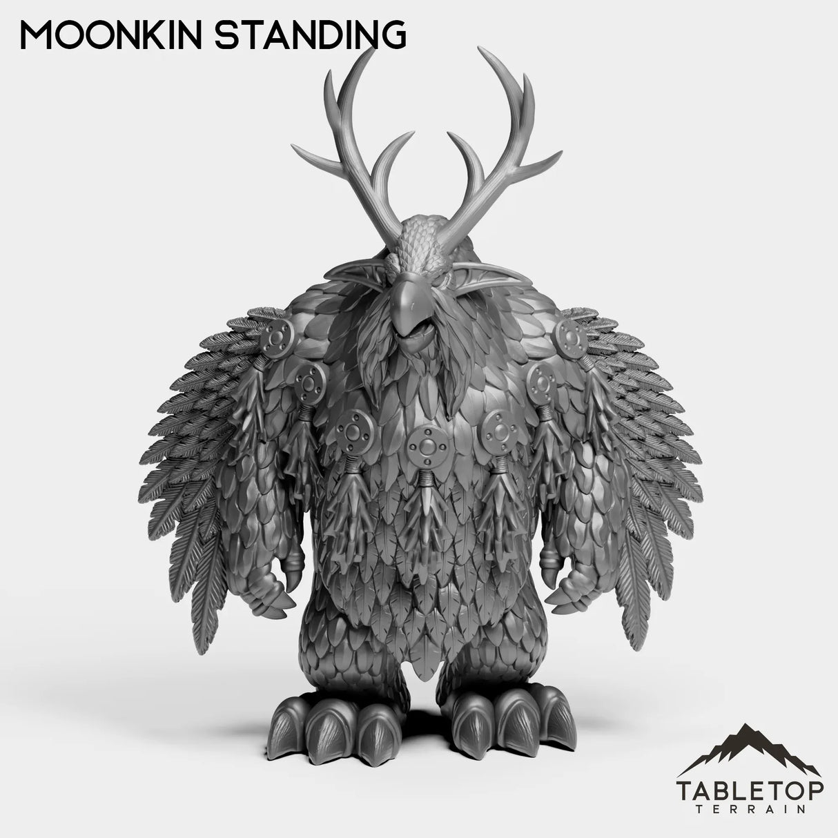 Tabletop Terrain Miniature Moonkin Standing Werewolf Druid Forms