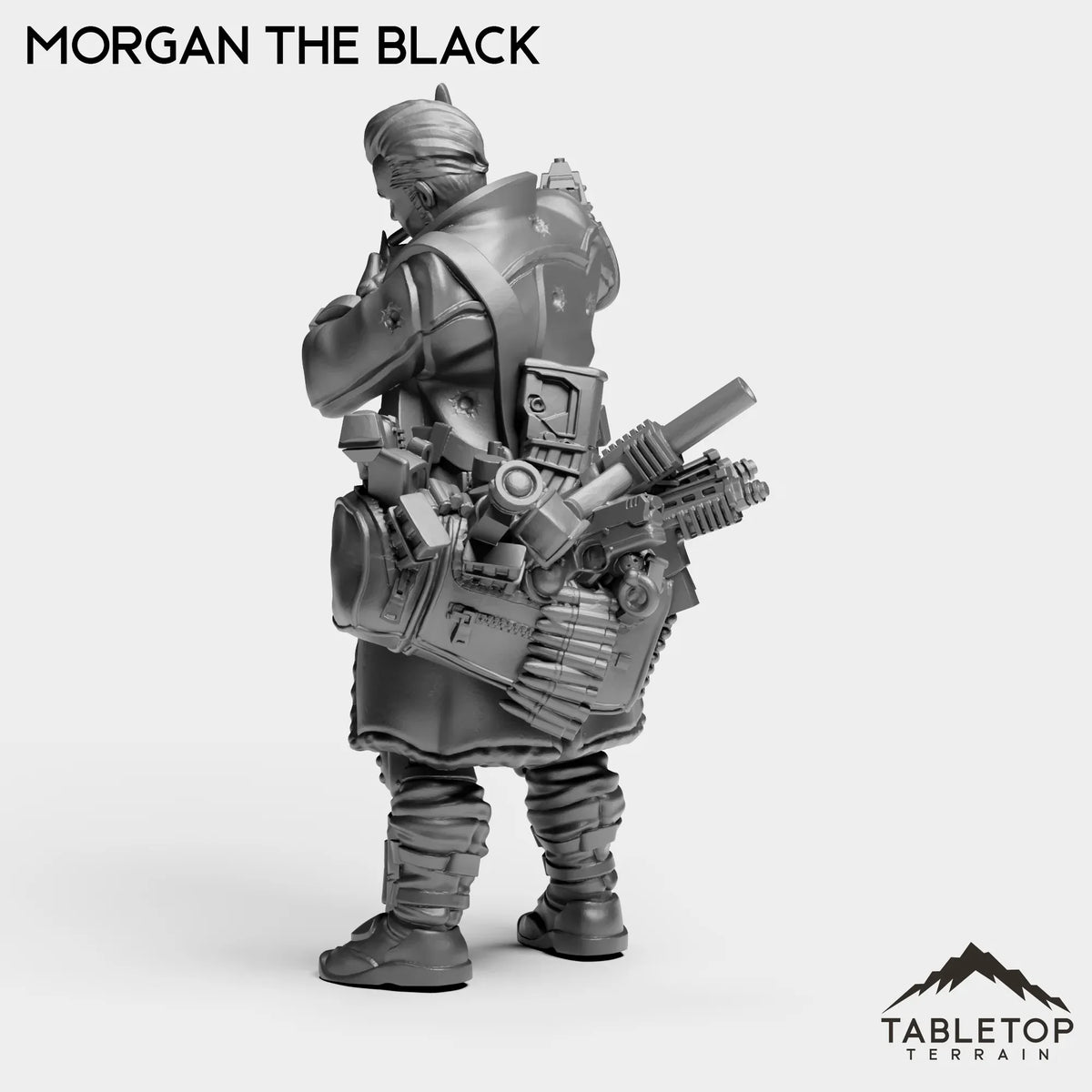 Tabletop Terrain Miniature Morgan The Black - Micromachines Corp
