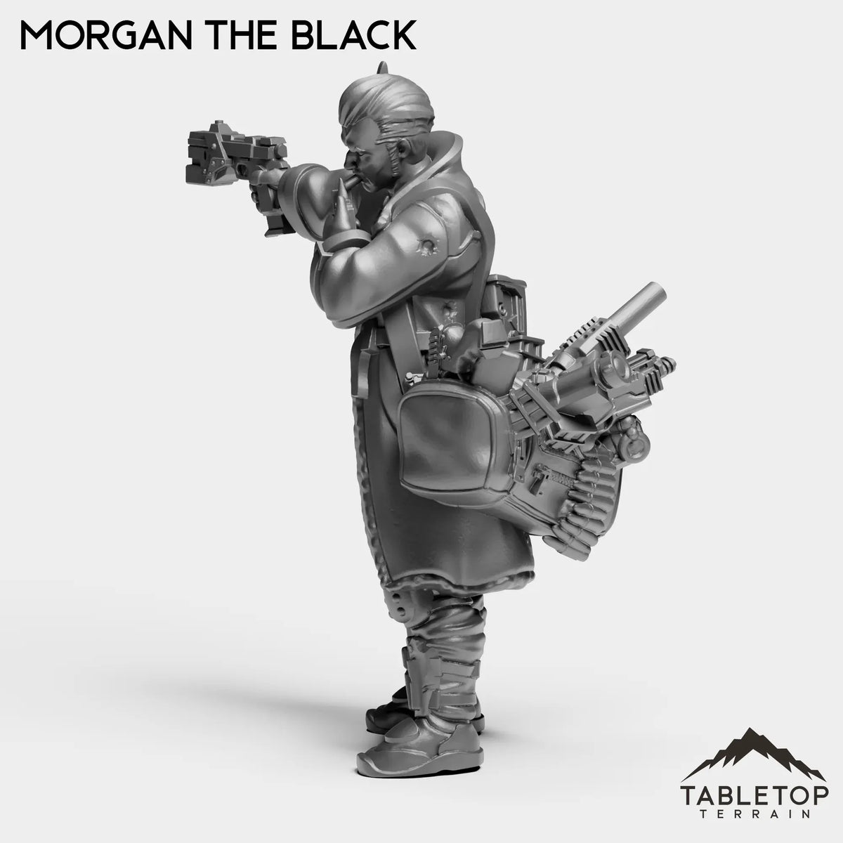 Tabletop Terrain Miniature Morgan The Black - Micromachines Corp