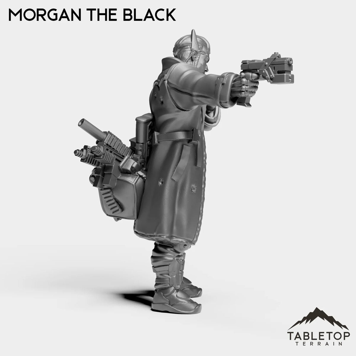 Tabletop Terrain Miniature Morgan The Black - Micromachines Corp