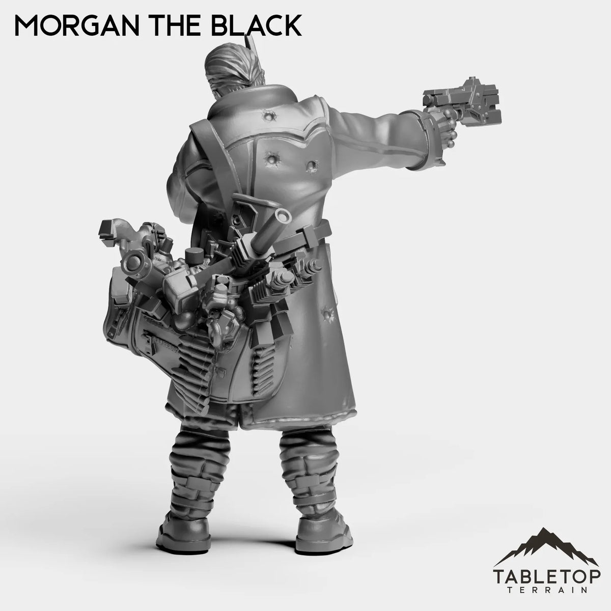 Tabletop Terrain Miniature Morgan The Black - Micromachines Corp