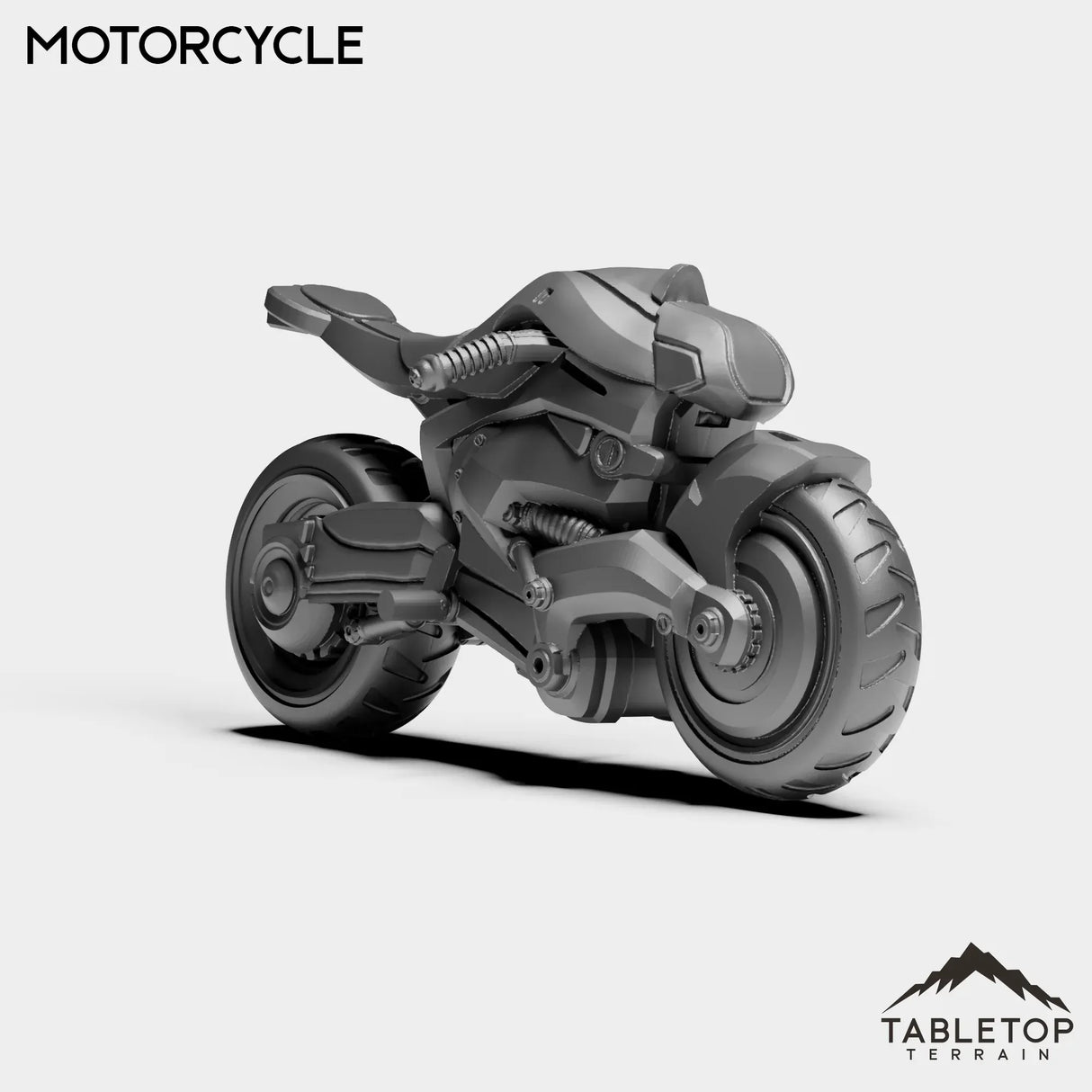 Tabletop Terrain Miniature Motorcycle - The Tribe