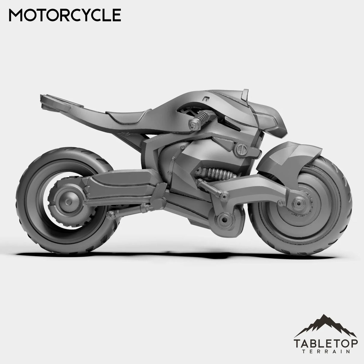 Tabletop Terrain Miniature Motorcycle - The Tribe