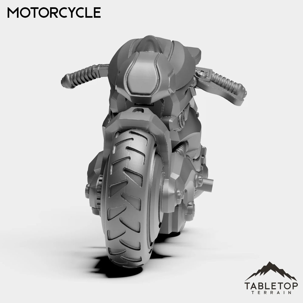 Tabletop Terrain Miniature Motorcycle - The Tribe