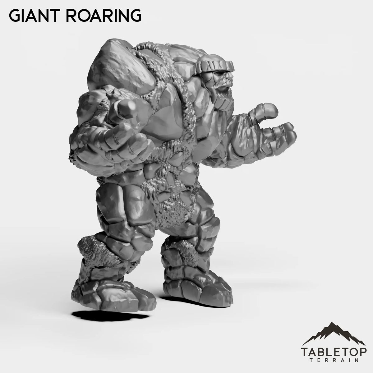Tabletop Terrain Miniature Mountain Giant Boss