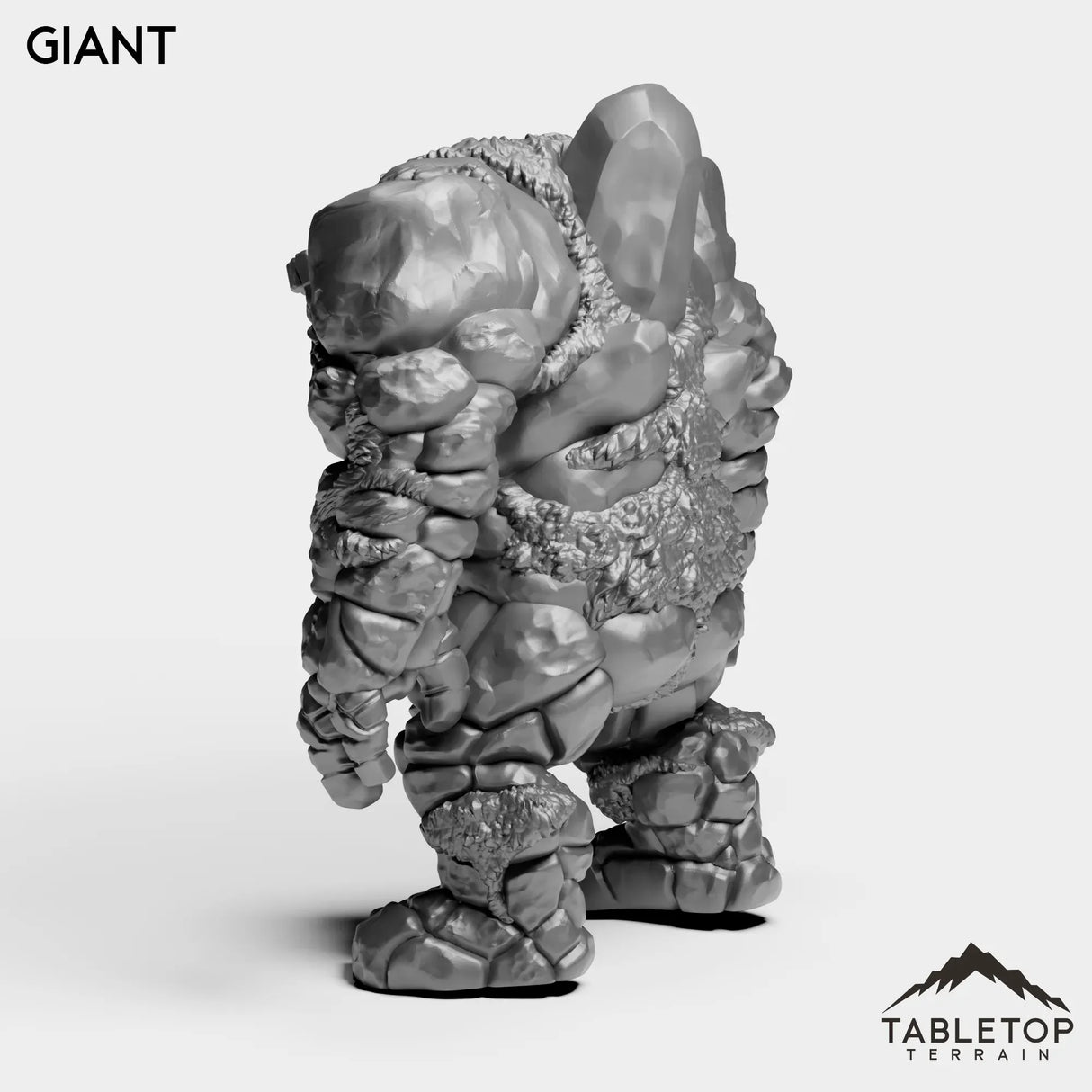 Tabletop Terrain Miniature Mountain Giant Boss