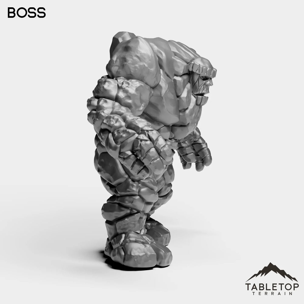 Tabletop Terrain Miniature Mountain Giant Boss