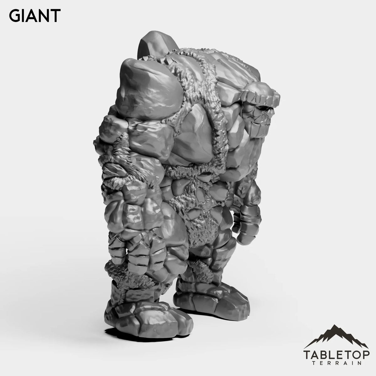 Tabletop Terrain Miniature Mountain Giant Boss