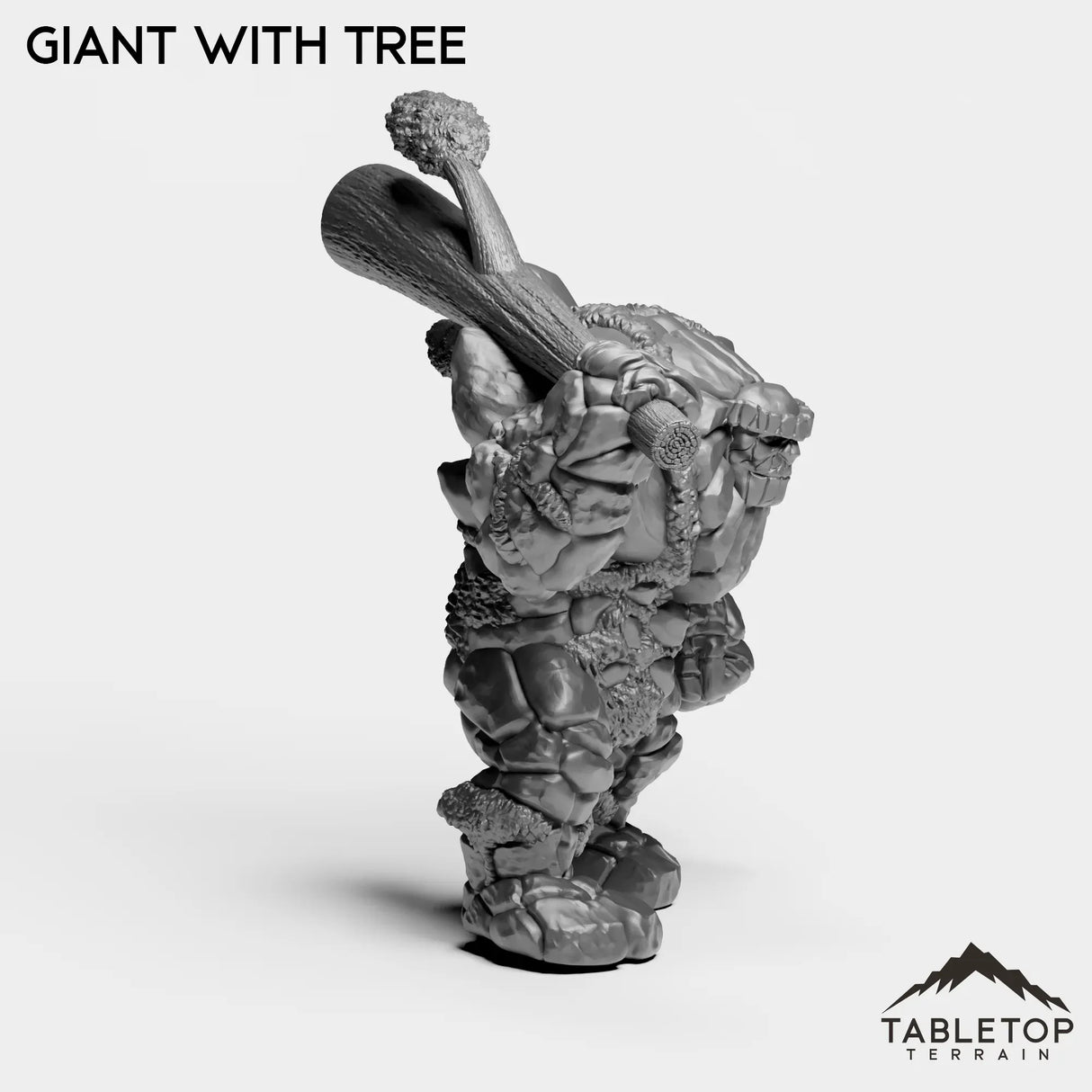 Tabletop Terrain Miniature Mountain Giant Boss