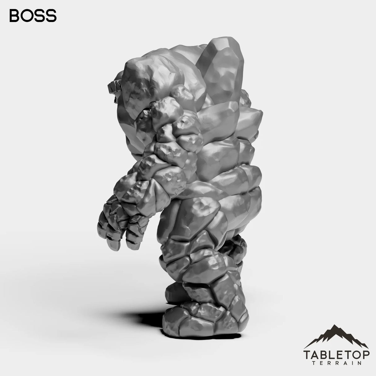 Tabletop Terrain Miniature Mountain Giant Boss