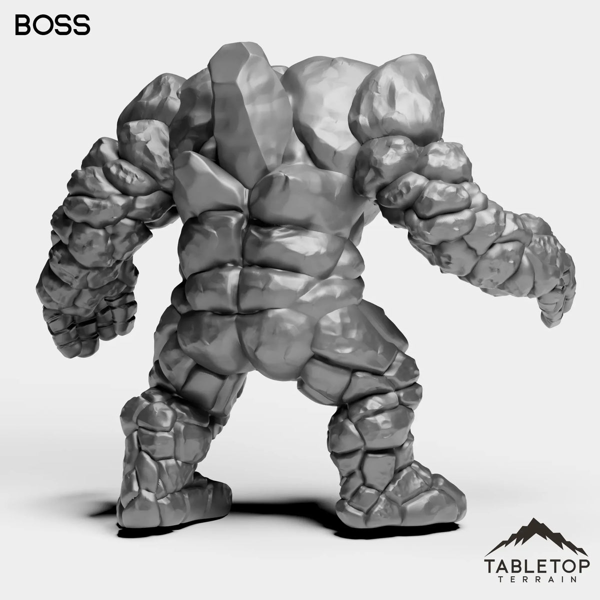 Tabletop Terrain Miniature Mountain Giant Boss