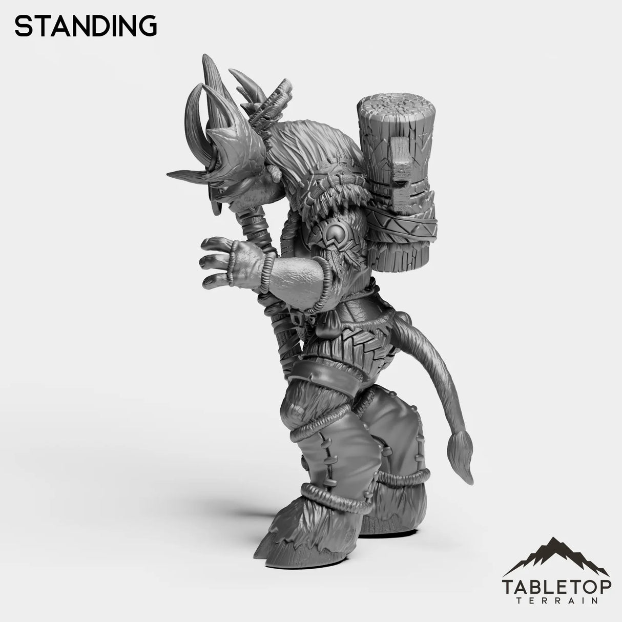 Tabletop Terrain Miniature Mountain Minotaur Caster