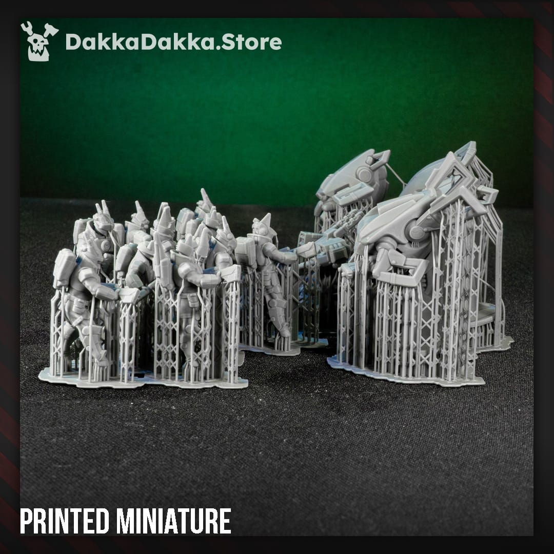 Tabletop Terrain Miniature MSC 1st Assault Team (x15)