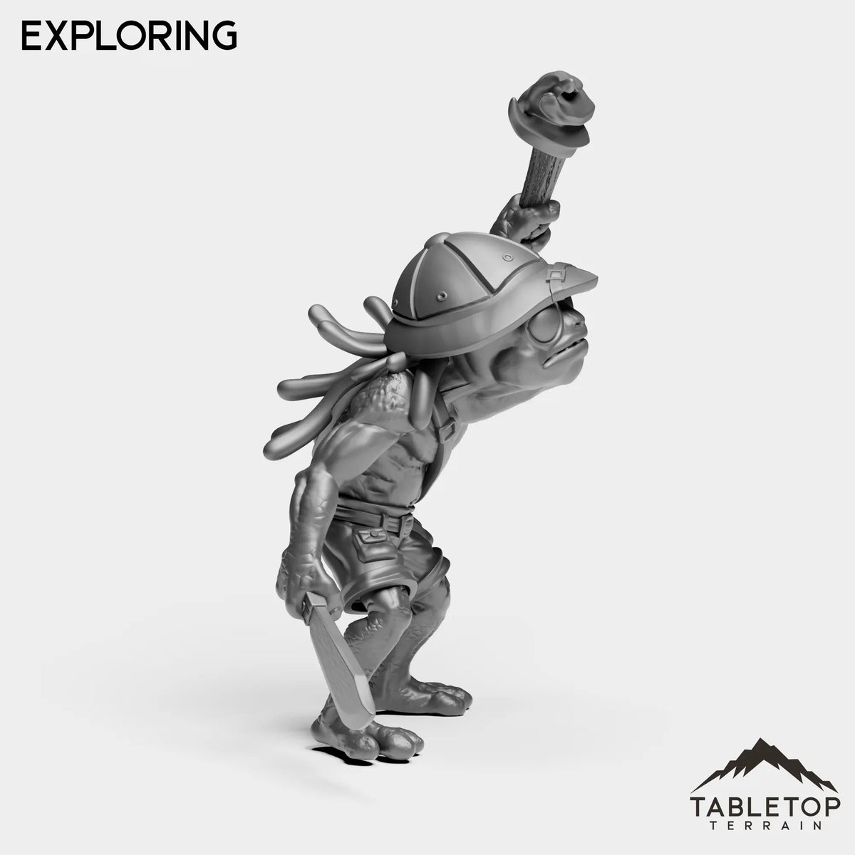 Tabletop Terrain Miniature Murloc Explorer