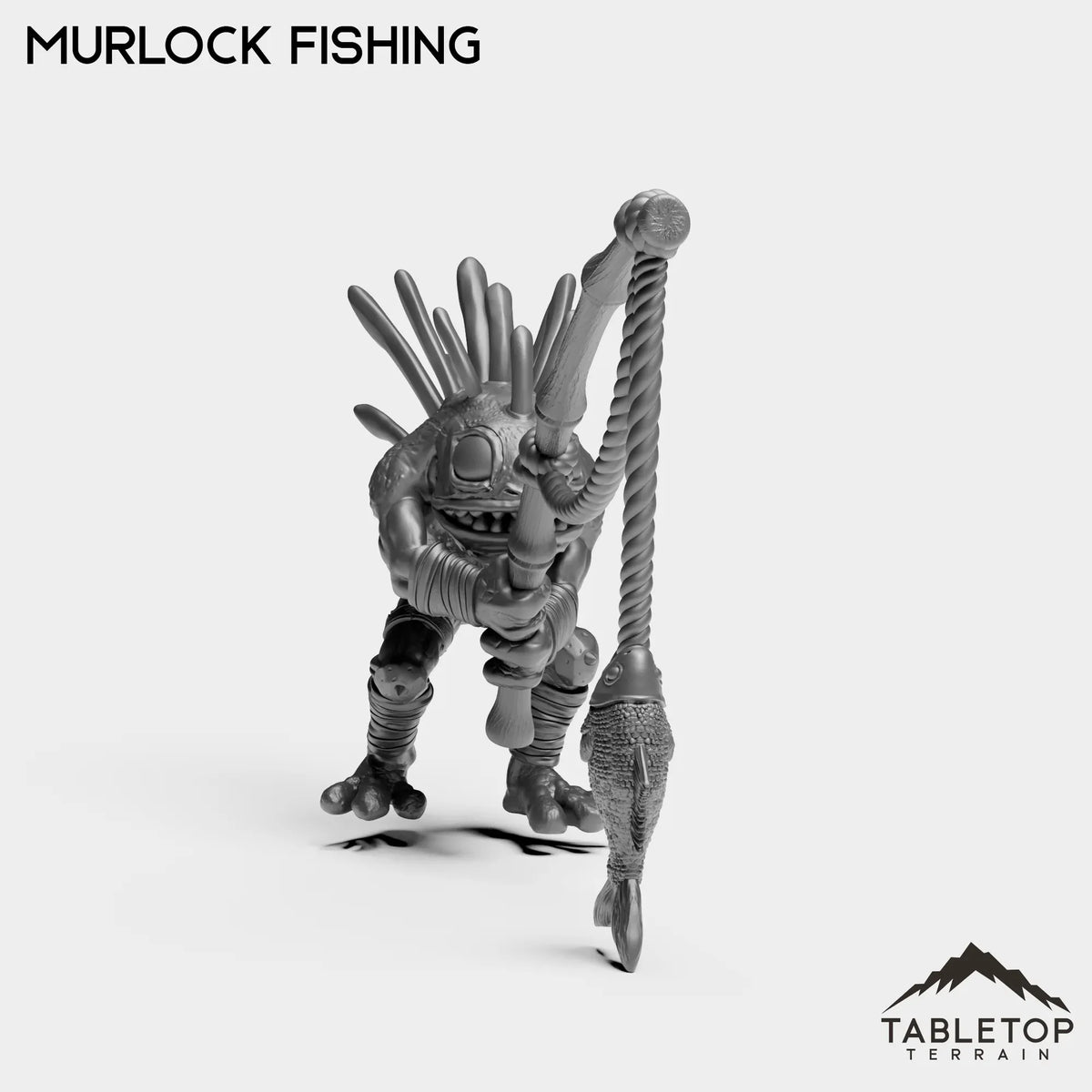 Tabletop Terrain Miniature Murloc Fishing