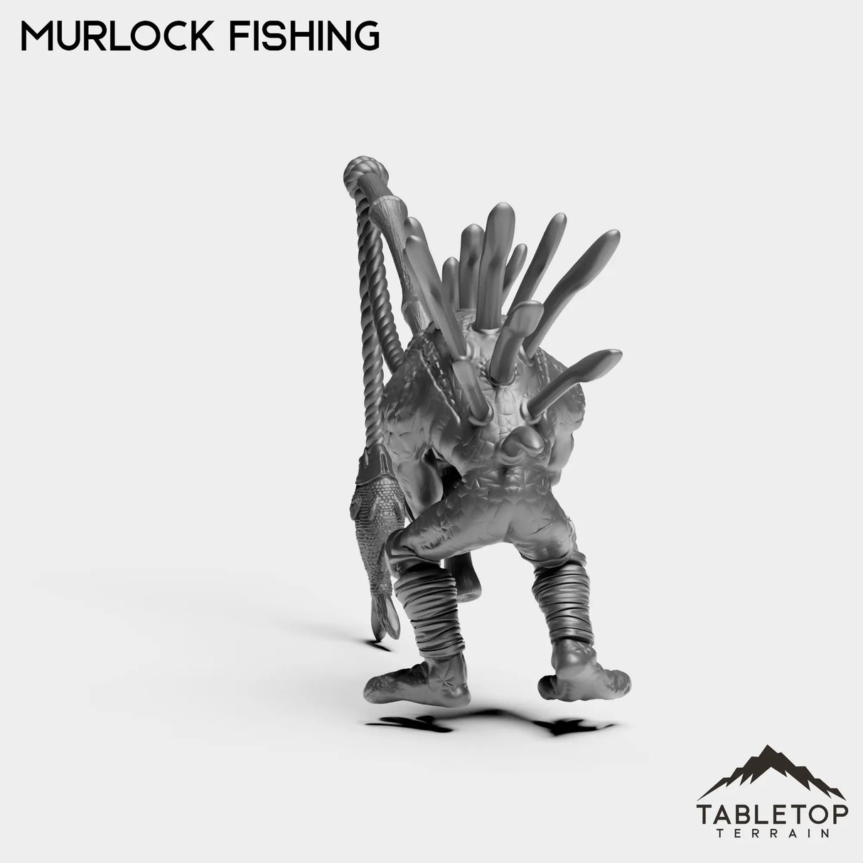 Tabletop Terrain Miniature Murloc Fishing