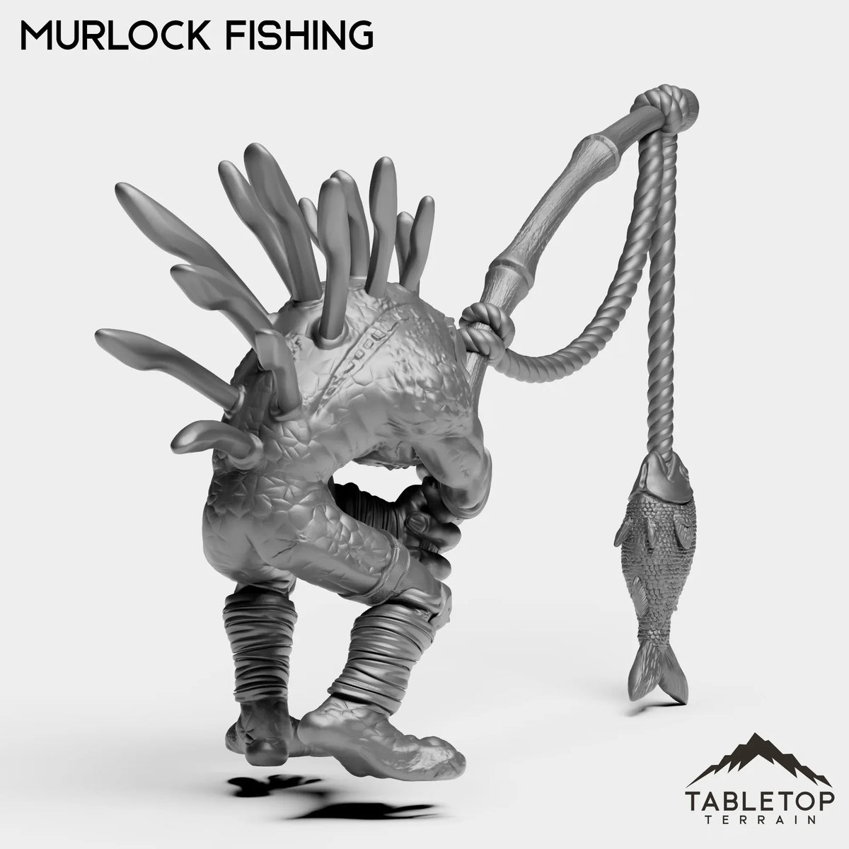 Tabletop Terrain Miniature Murloc Fishing