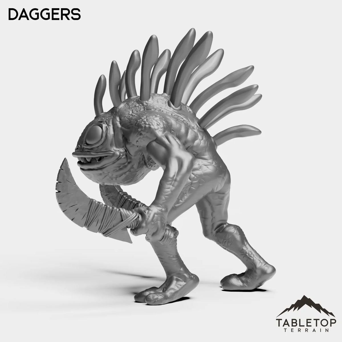 Tabletop Terrain Miniature Murlocs Attacking