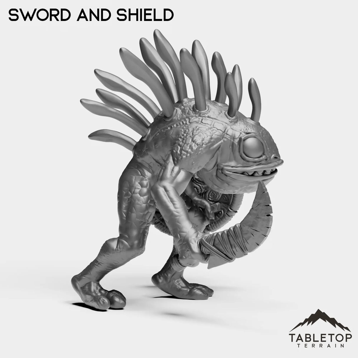 Tabletop Terrain Miniature Murlocs Attacking