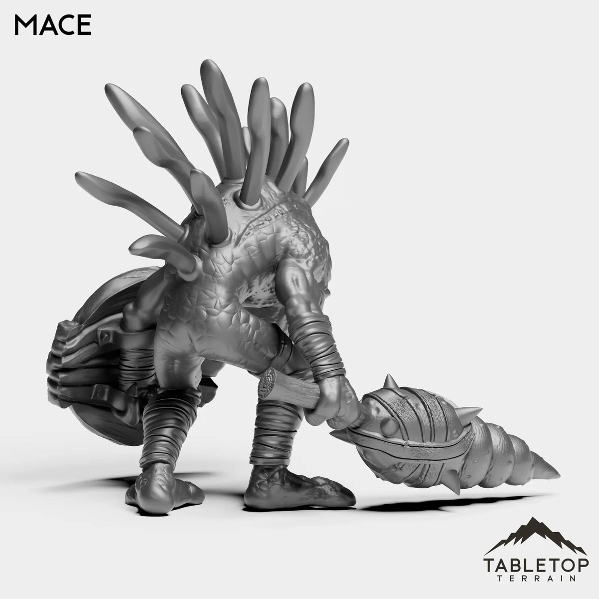 Tabletop Terrain Miniature Murlocs with Weapons
