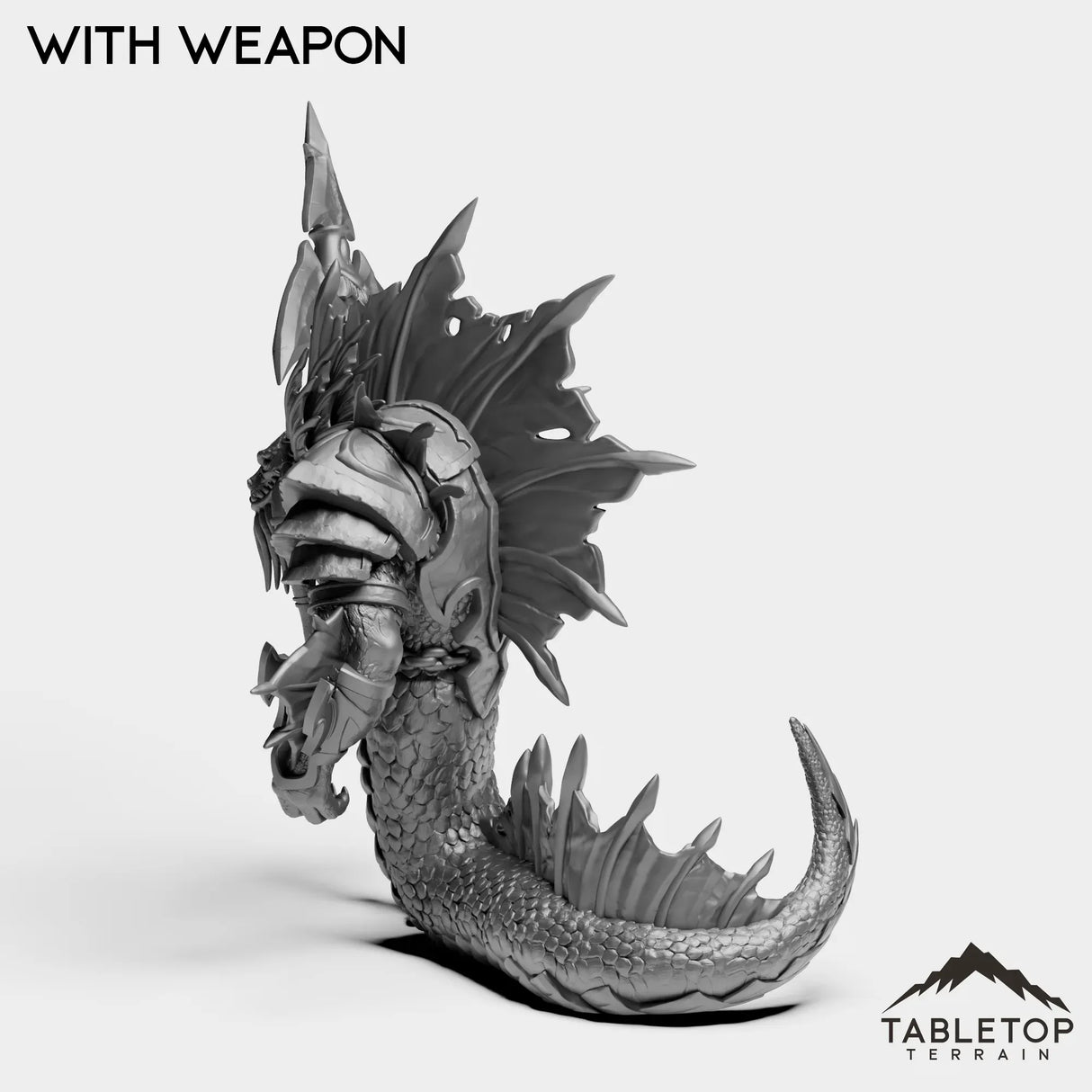 Tabletop Terrain Miniature Naga Royal Guard