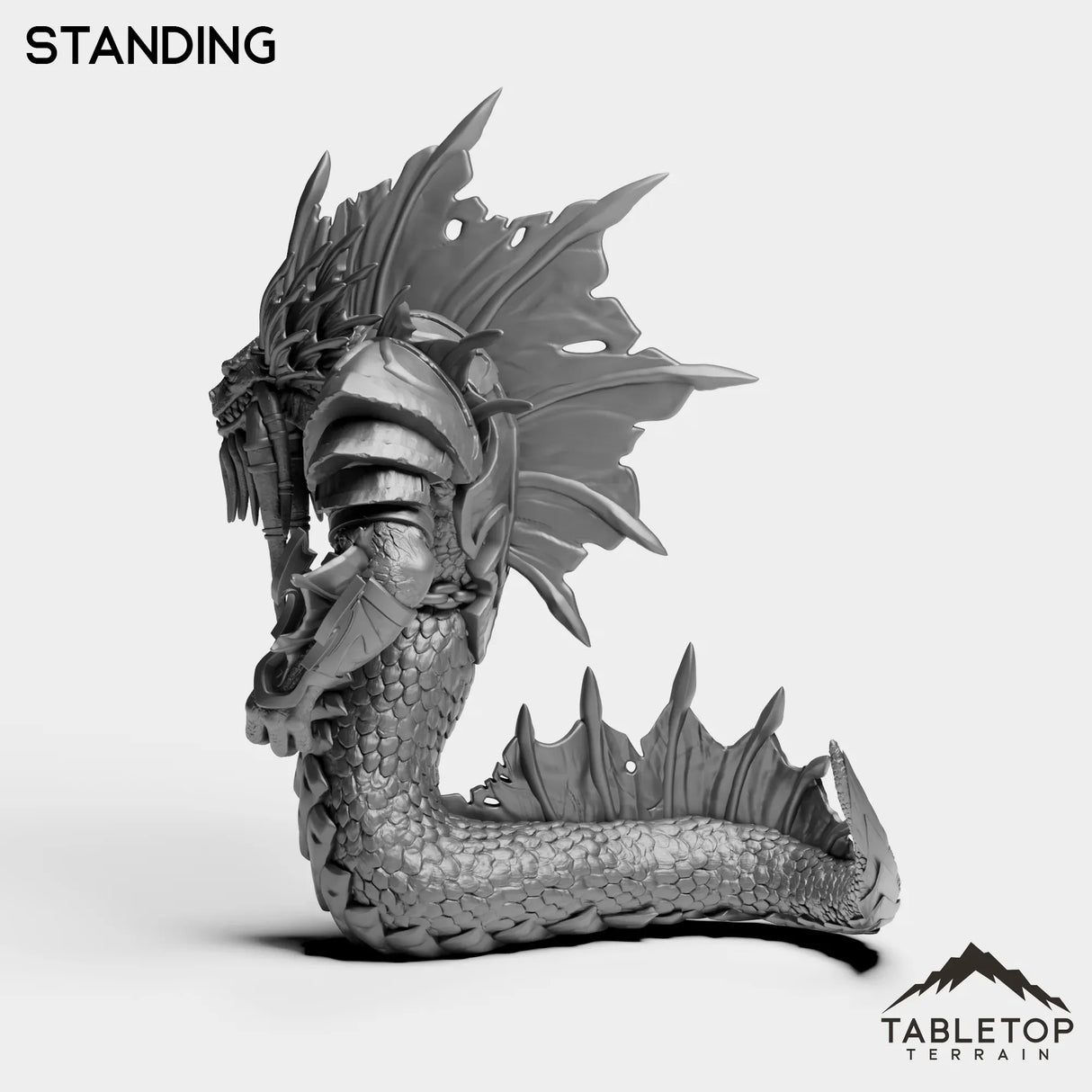 Tabletop Terrain Miniature Naga Royal Guard