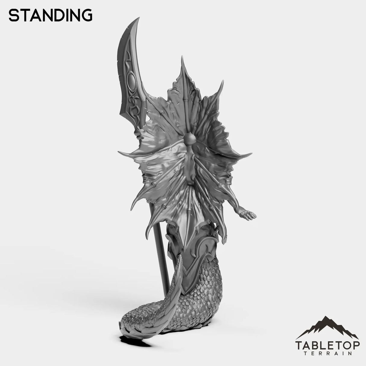 Tabletop Terrain Miniature Naga Summoner