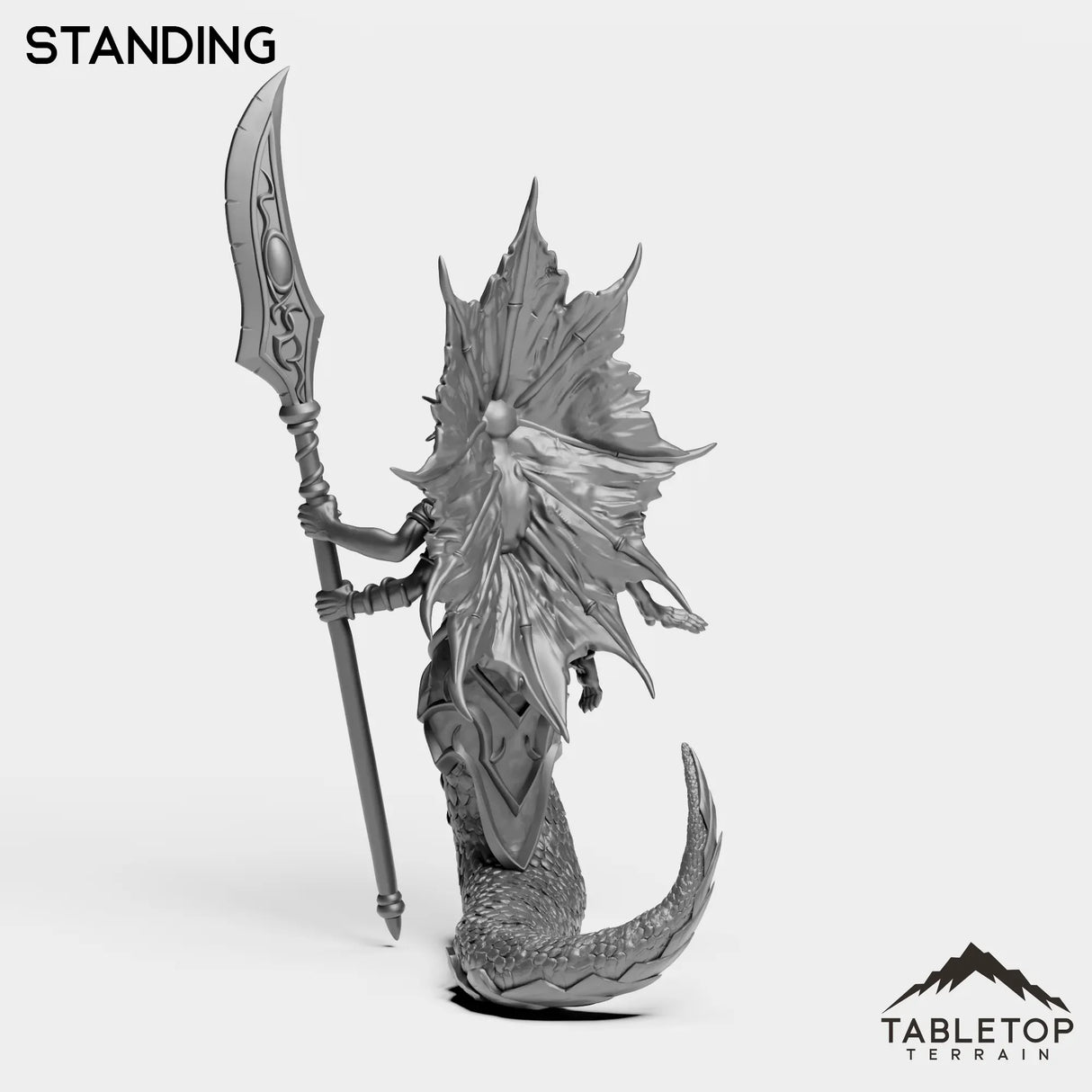 Tabletop Terrain Miniature Naga Summoner