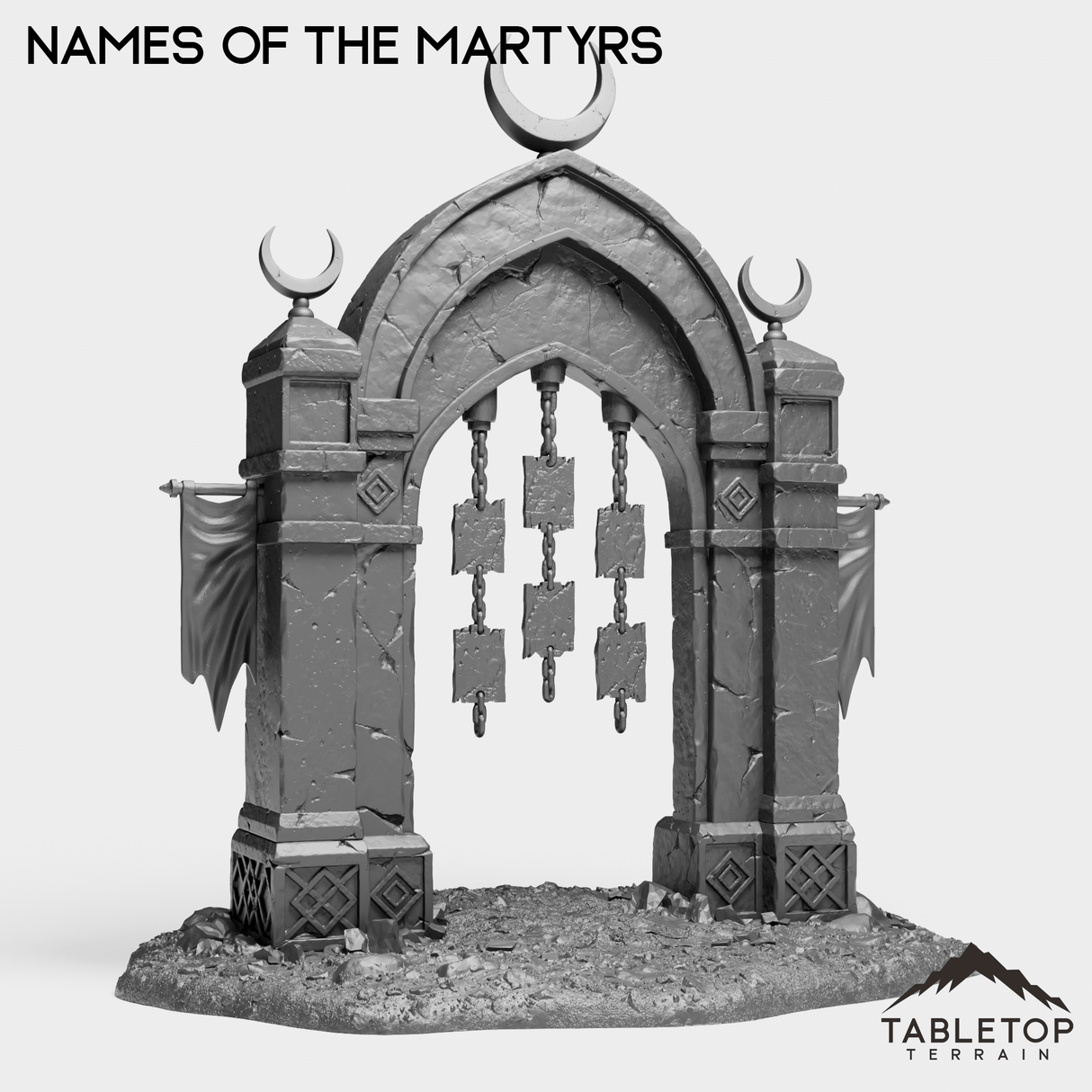 Tabletop Terrain Miniature Names of the Martyrs