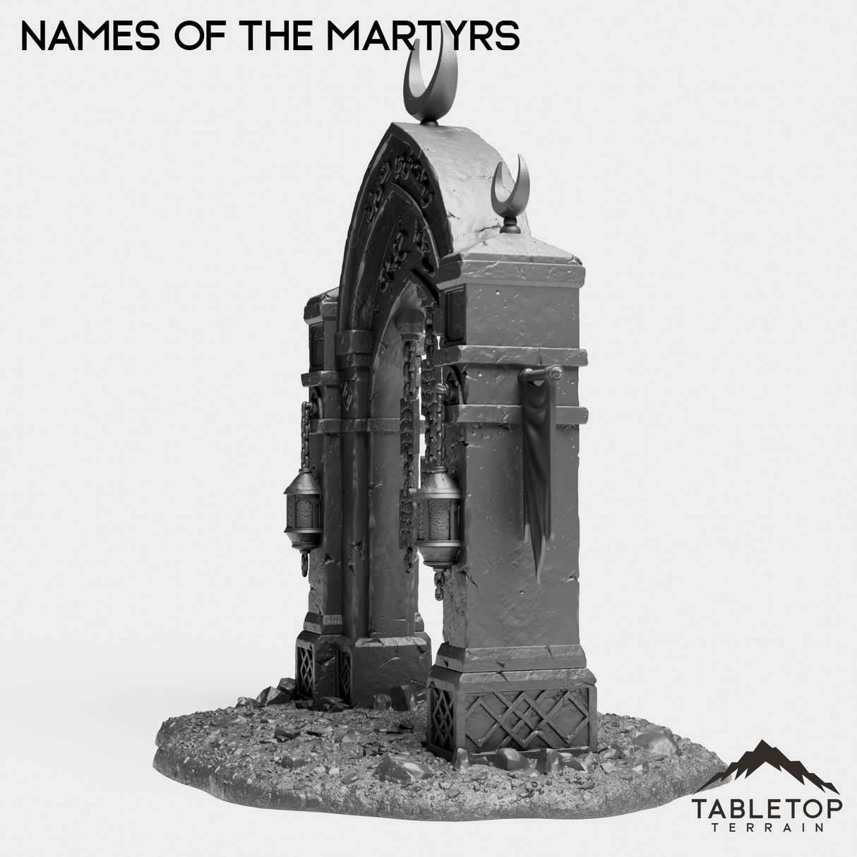 Tabletop Terrain Miniature Names of the Martyrs