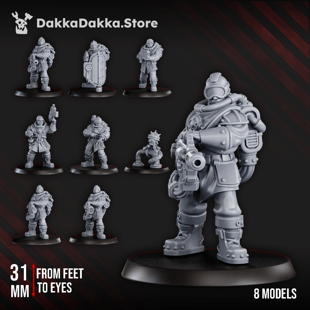 Tabletop Terrain Miniature Navy Special Forces (part 2)