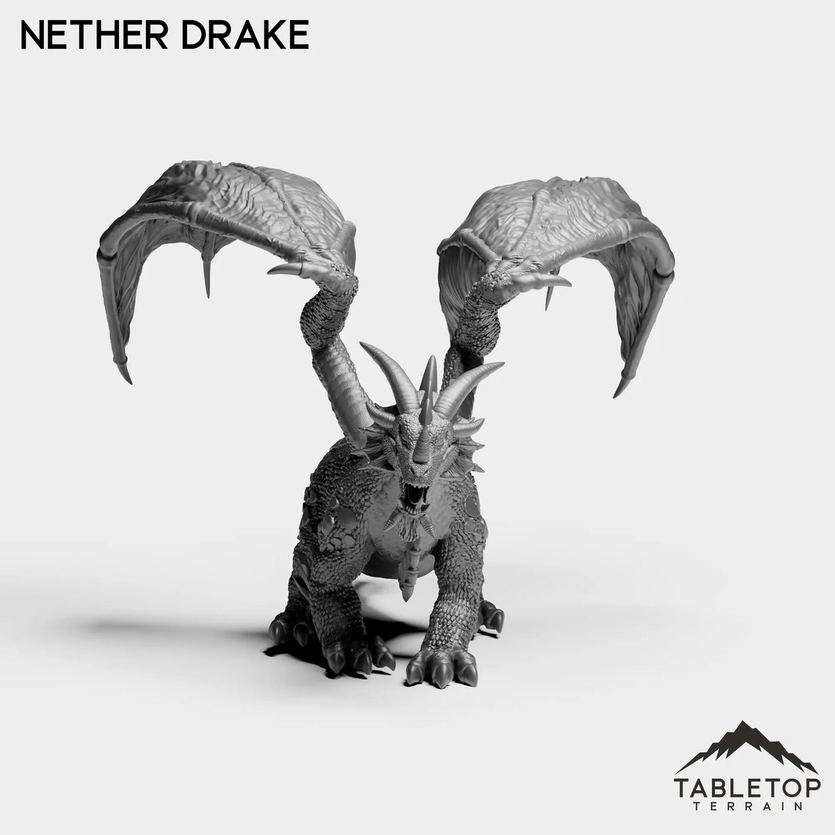 Tabletop Terrain Miniature Nether Drake