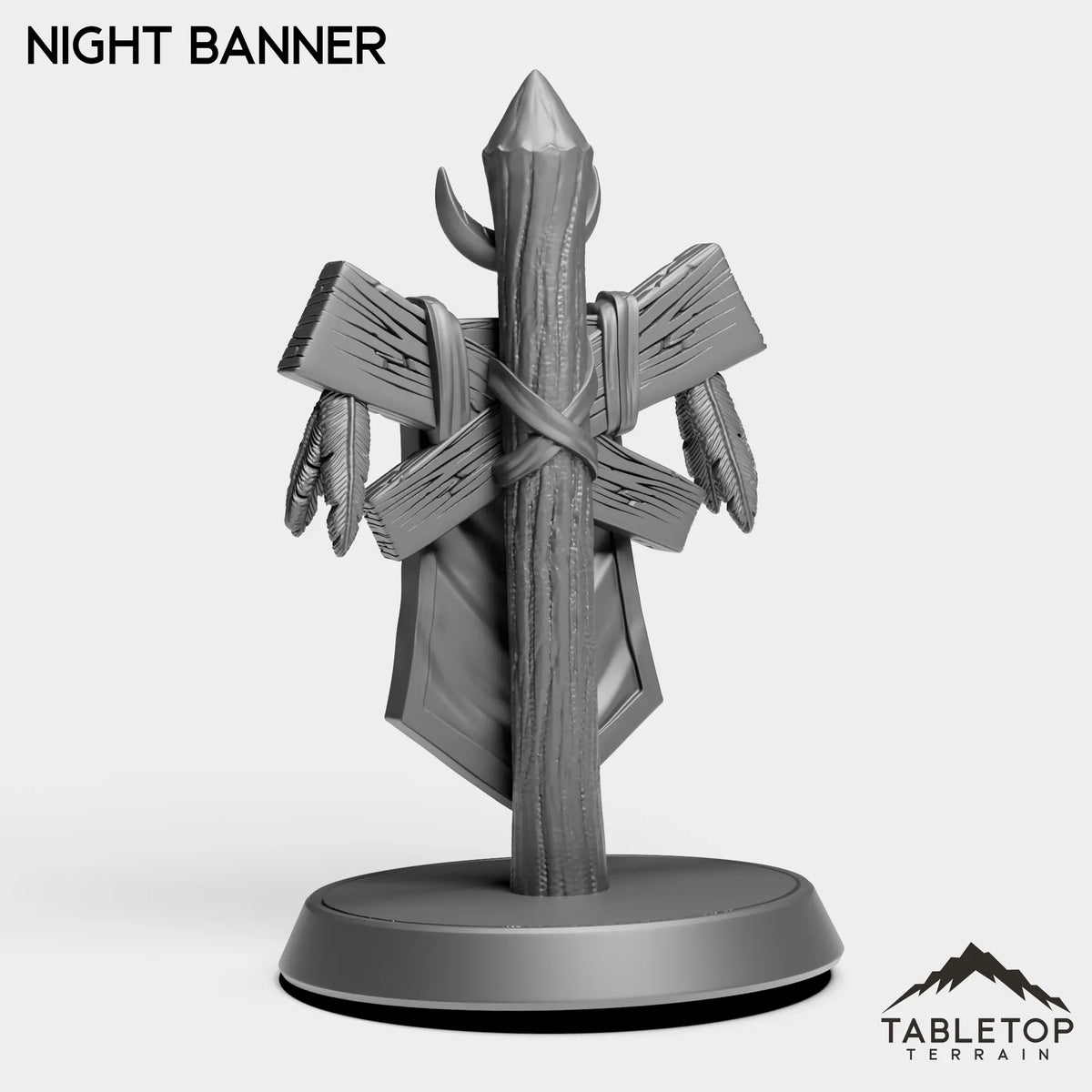 Tabletop Terrain Miniature Night Banner
