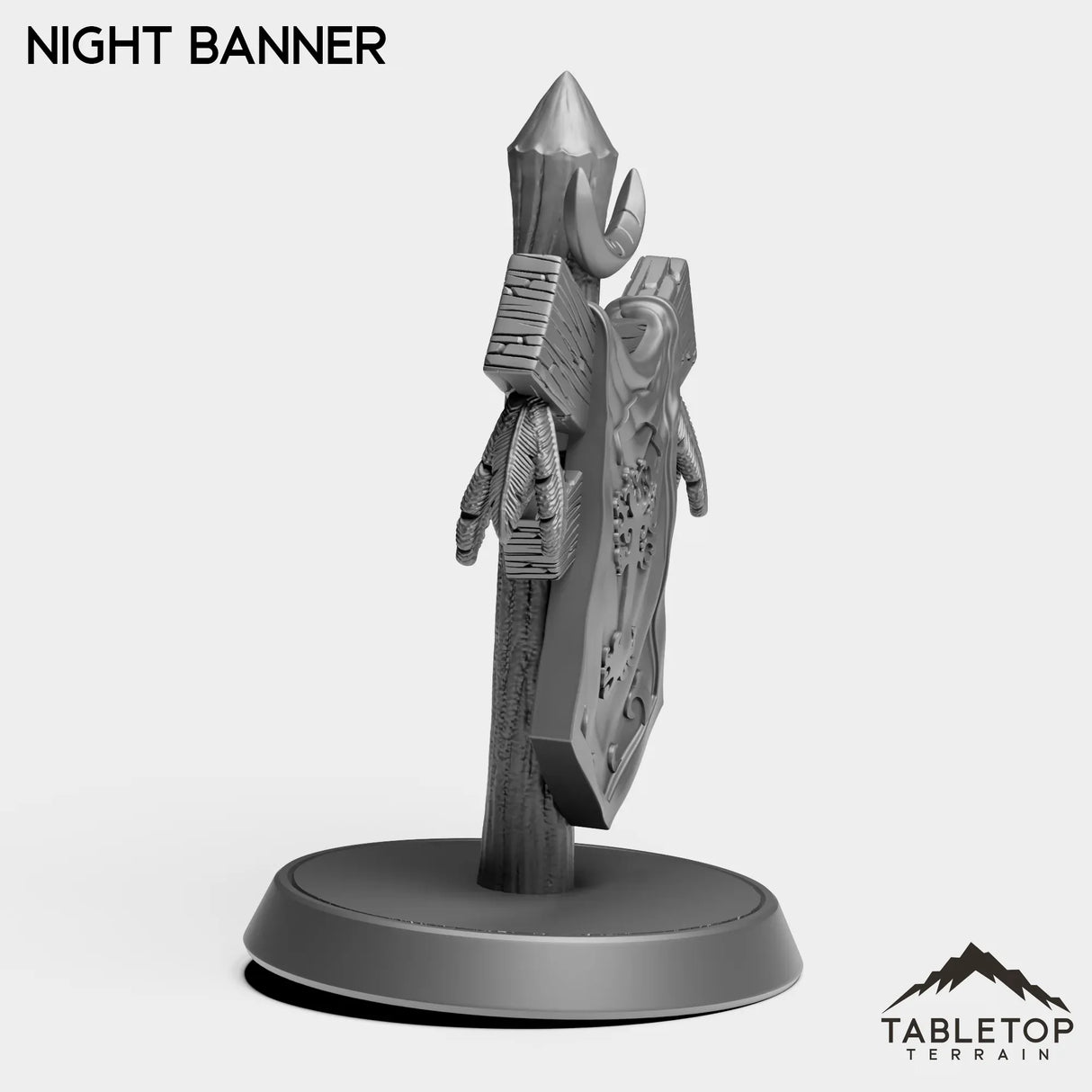 Tabletop Terrain Miniature Night Banner