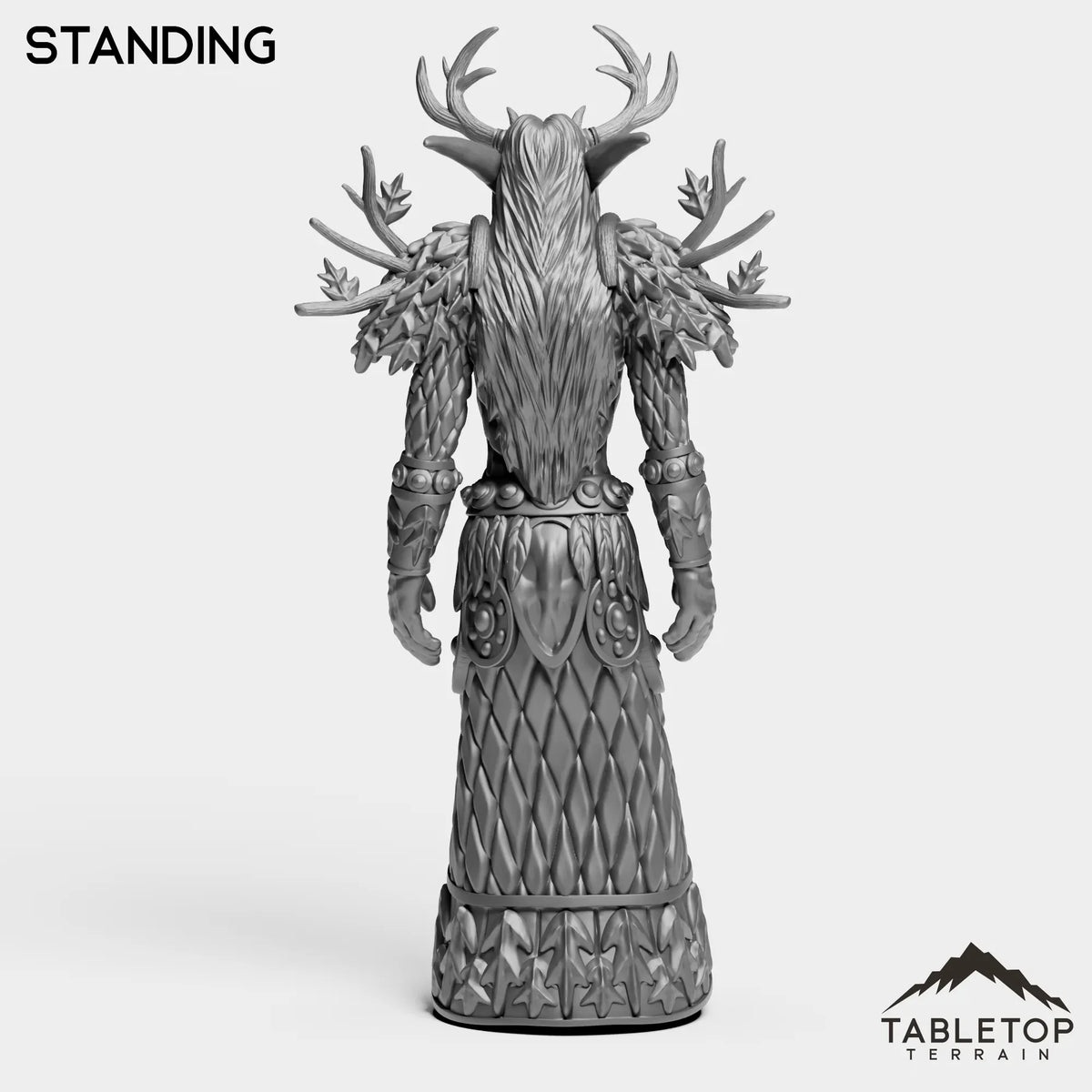 Tabletop Terrain Miniature Night Druid Female Tier 1