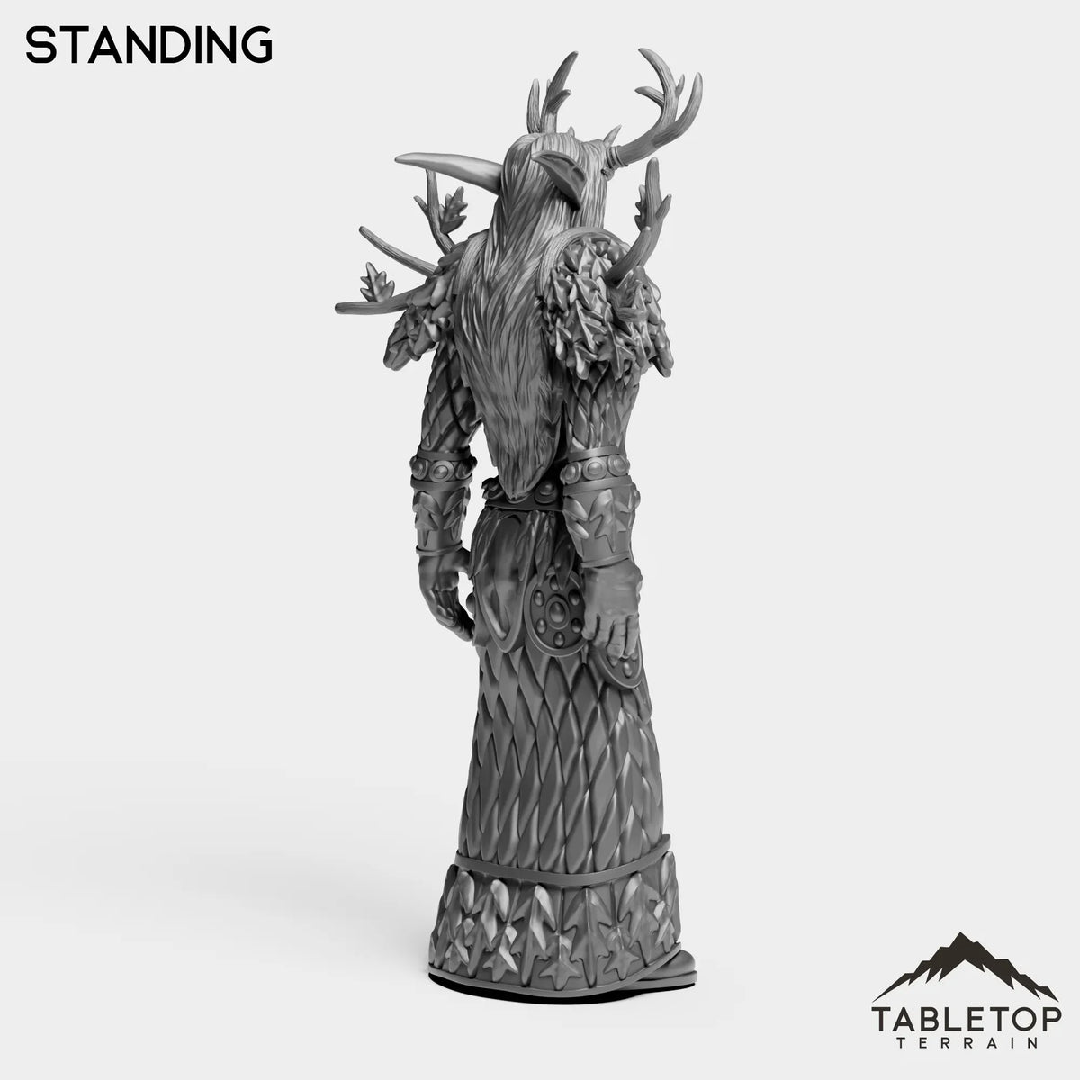 Tabletop Terrain Miniature Night Druid Female Tier 1